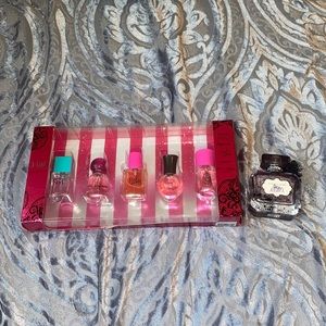 Victoria secret and other perfume set